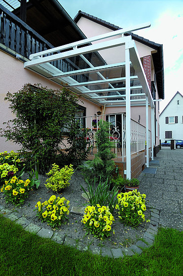 Alu Metall Überdachung Aidenbach